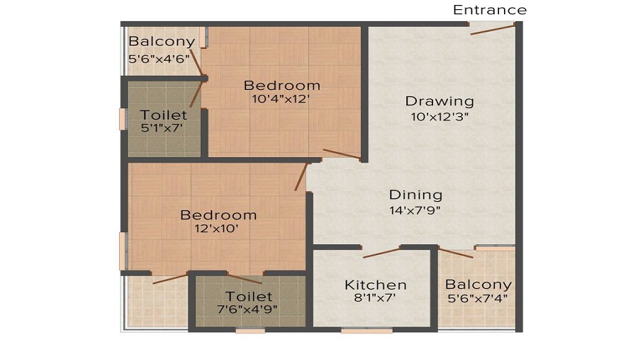 Virasat Affluence Floor Plan
