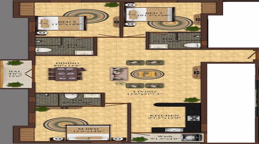 Samruddhi Floor Plan
