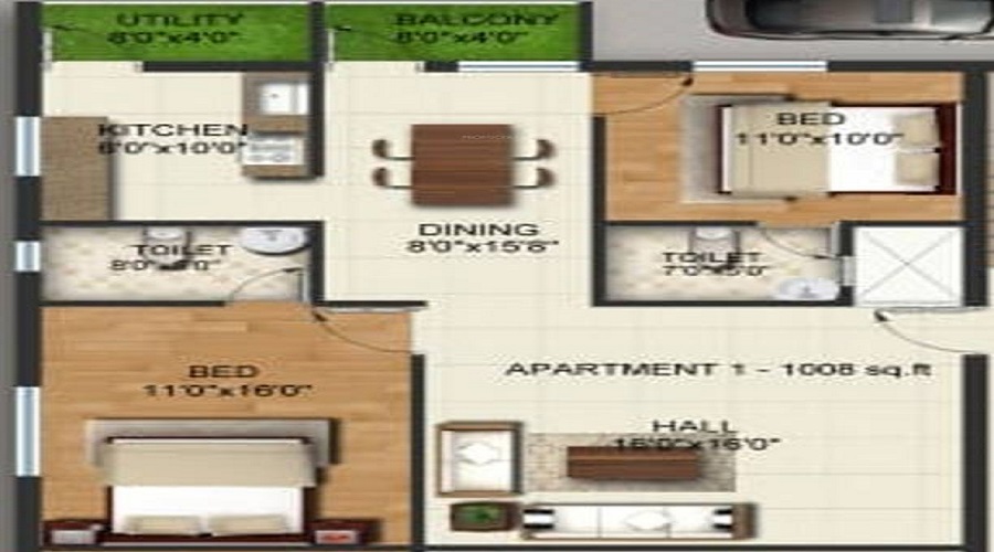 KS Atti Floor Plan
