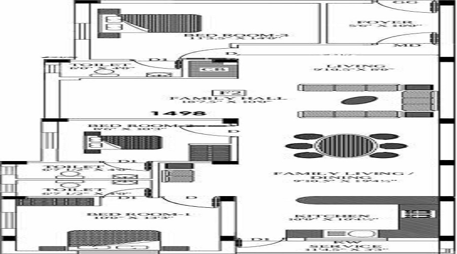 Low Terrace Floor Plan