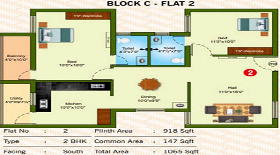 Thvisha Floor Plan