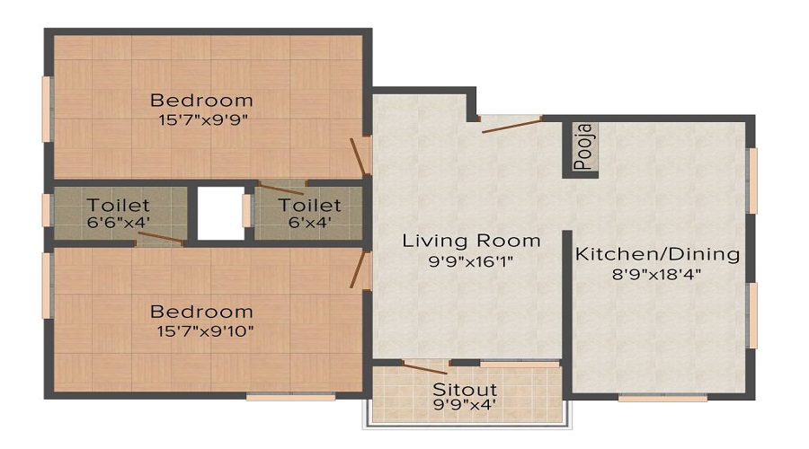 Moonstone  Block 1 Floor Plan