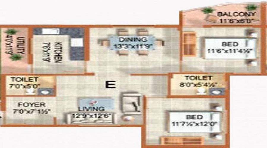 Sunnyside Floor Plan