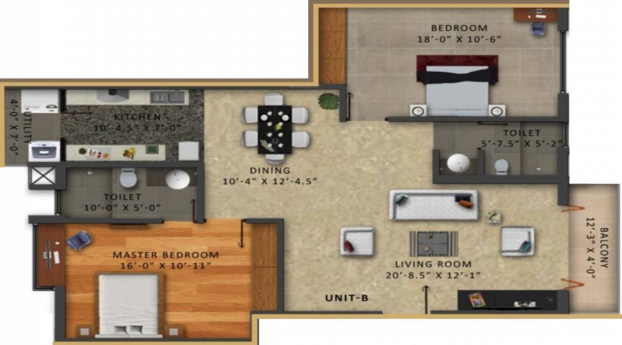 Alba Floor Plan