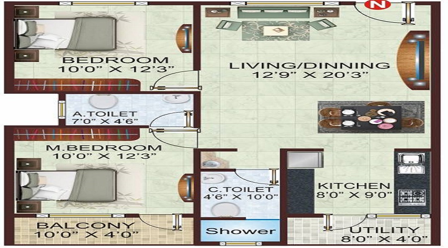 SM Symphony Floor Plan