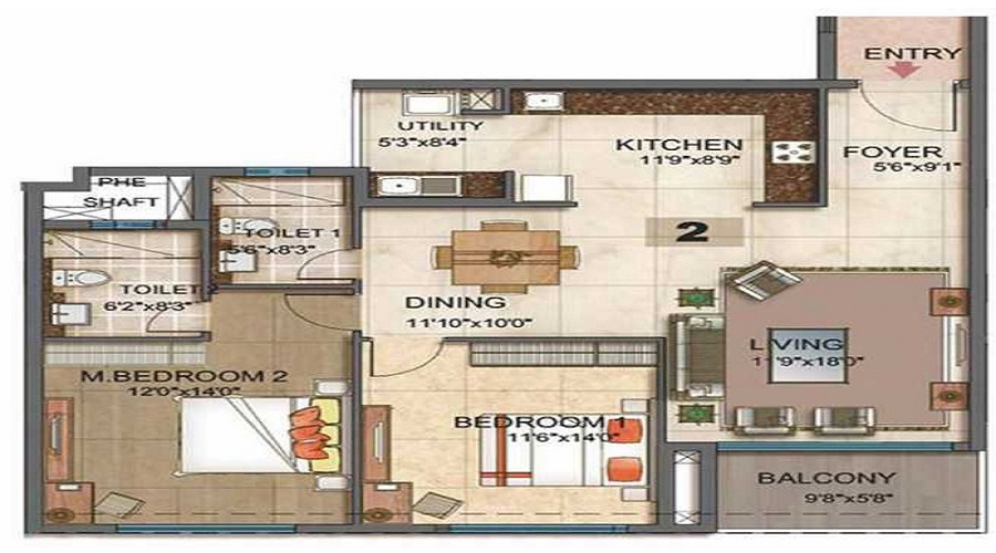 RMZ Azure Floor Plan
