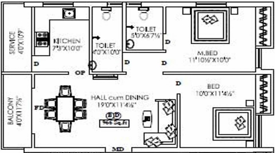 Nutech Athreya Floor Plan