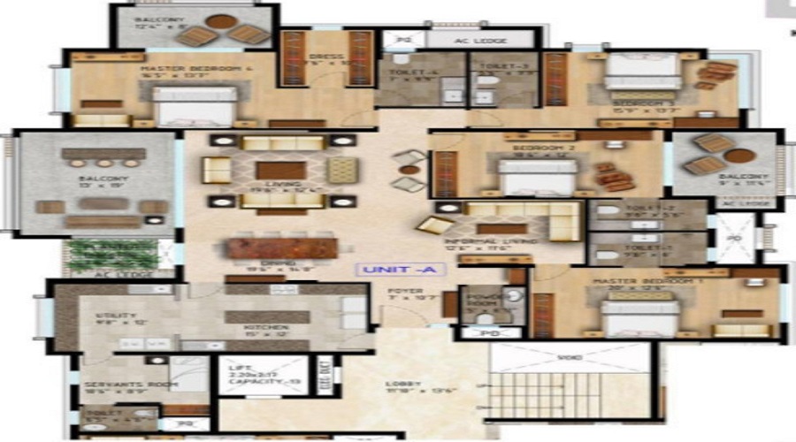 Miraya Brunton Floor Plan