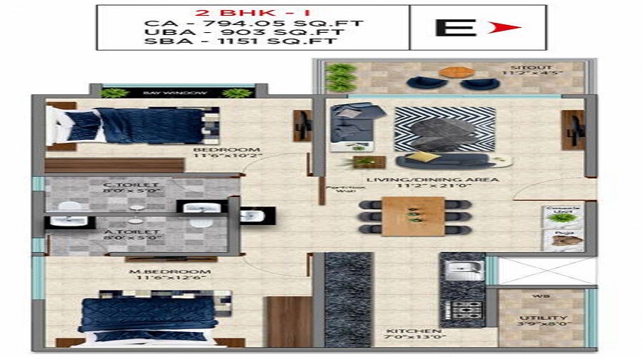 Water Edge Floor Plan