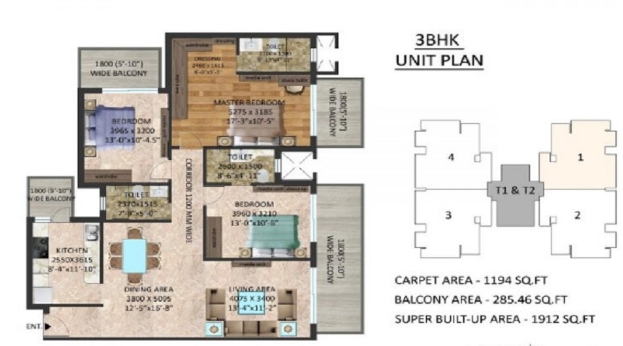 Stanford Amaara Residences Floor Plan