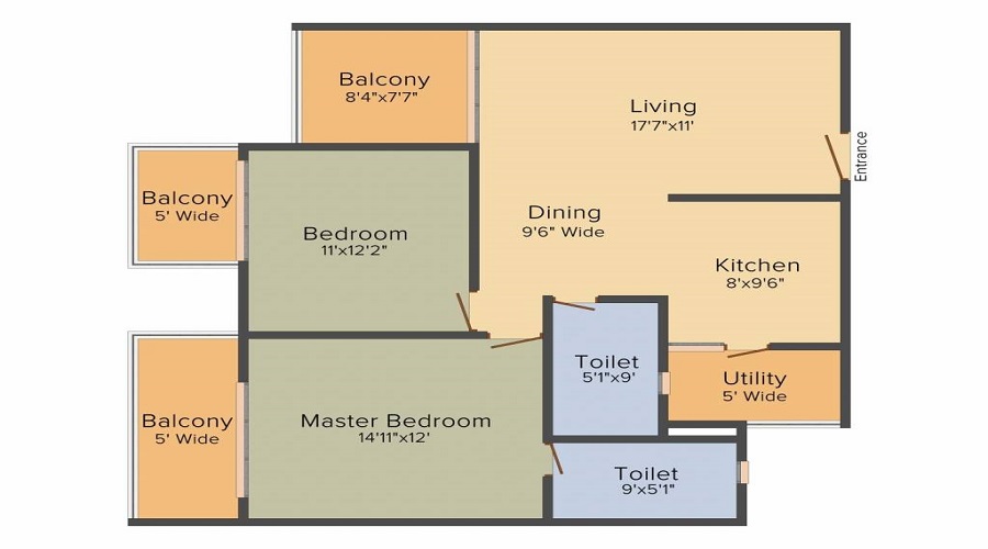 Subha Subha Serene Sai Floor Plan