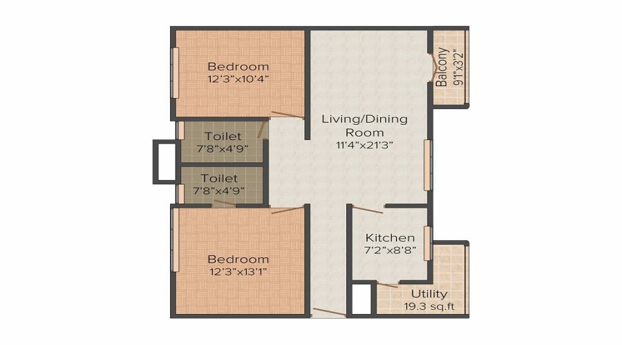 Maanya Mansion Floor Plan