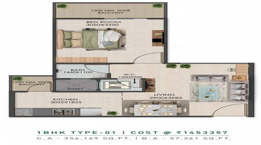 Signature Global Golf Green Floor Plan