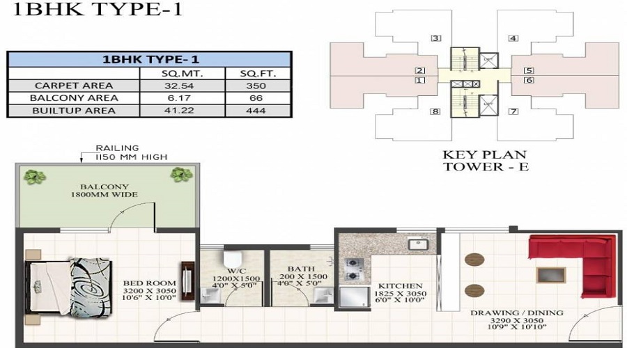 Supertech The Valley Floor Plan