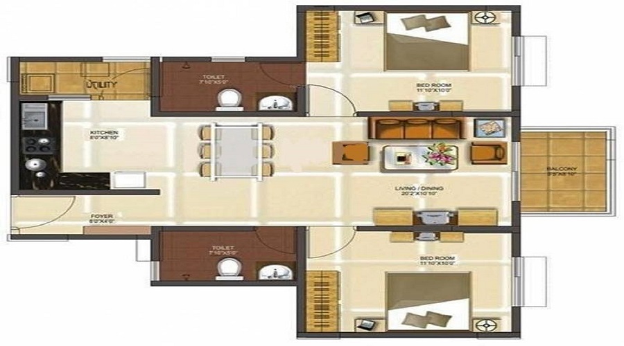 Vertica Floor Plan