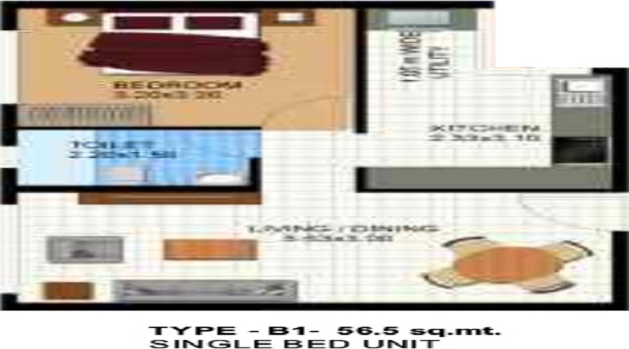 Umiya Quatro C Floor Plan