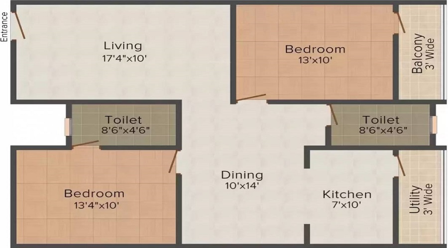 SR Silver Spring Floor Plan