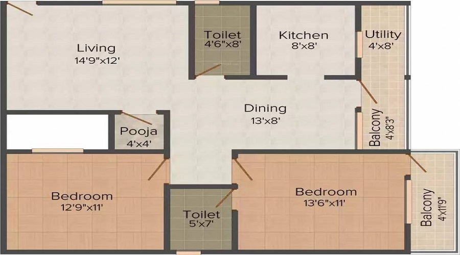 SSVD Forest View Floor Plan