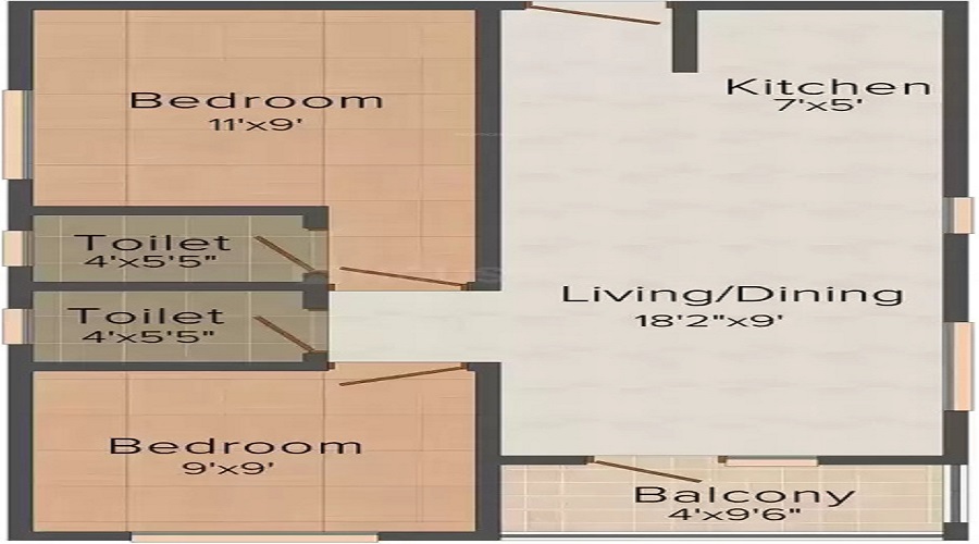 The Greens Maple Floor Plan