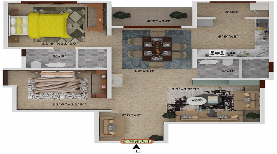SV Grandur Floor Plan