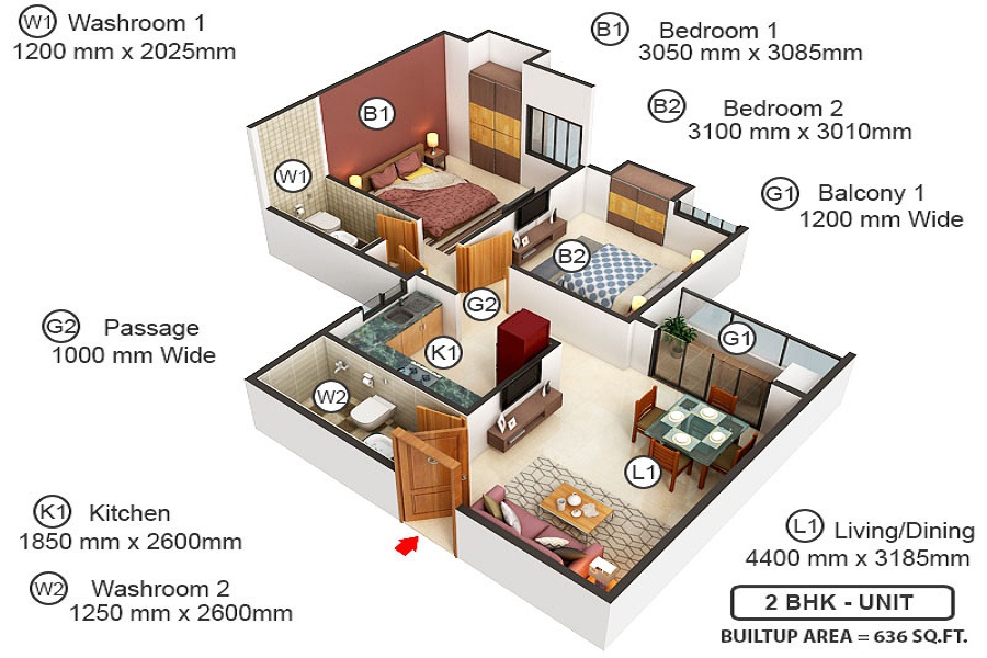Signum Sampurna Floor Plan
