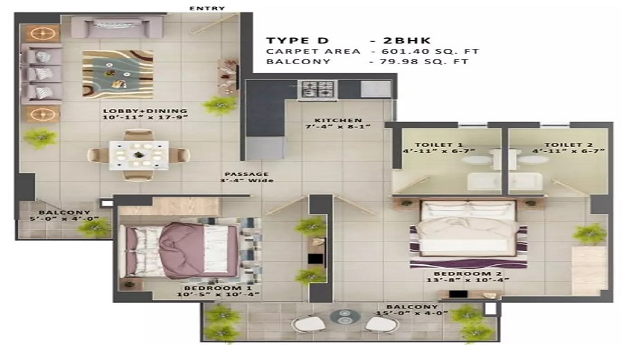 MRG The Meridian Floor Plan
