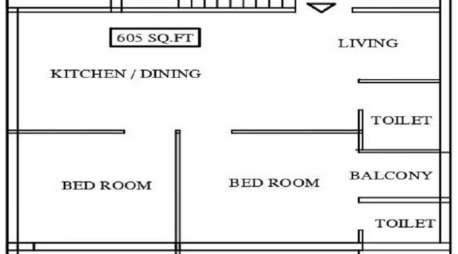 Strong S B Apartment Floor Plan