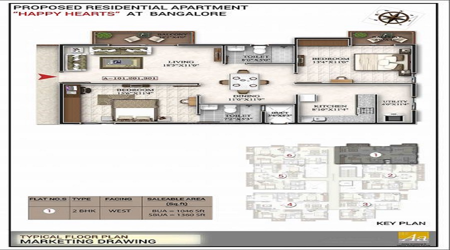 Happy Hearts Floor Plan