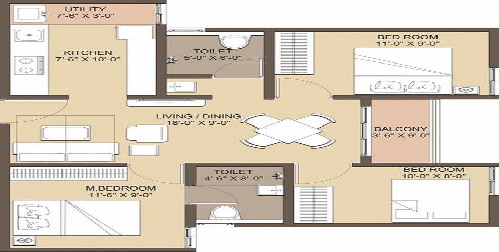 North Enclave Floor Plan