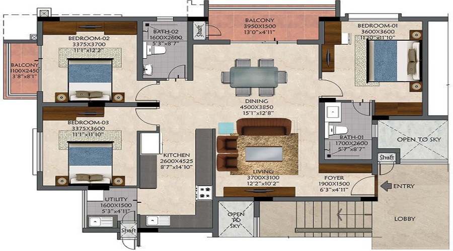 Shanks Sunnyside Floor Plan