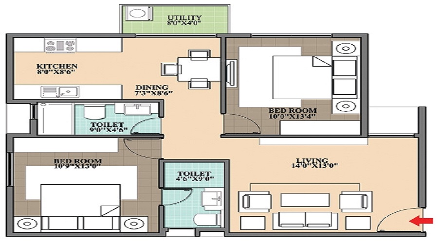 Navami Vruksha Floor Plan