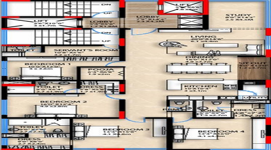 Shravanee Vista Gardenia Floor Plan