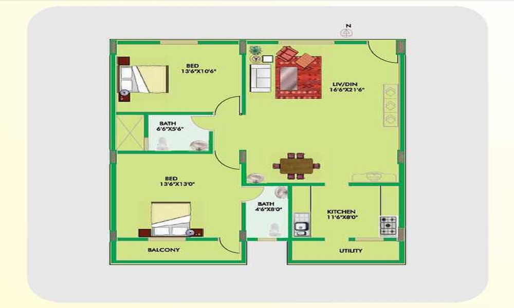 Vmaks Chalet Floor Plan