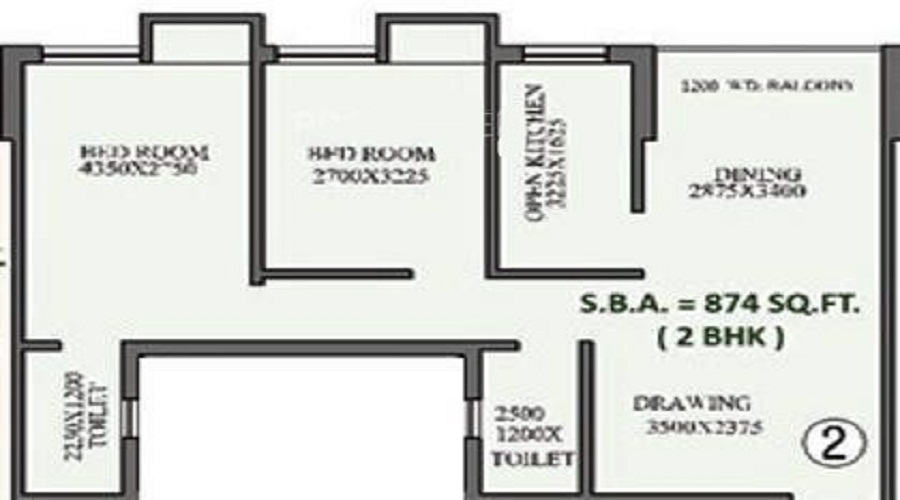 Aster Shree Gardens Floor Plan