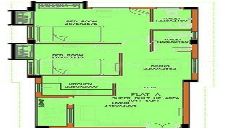 Abhinaash Developers Enclave Floor Plan