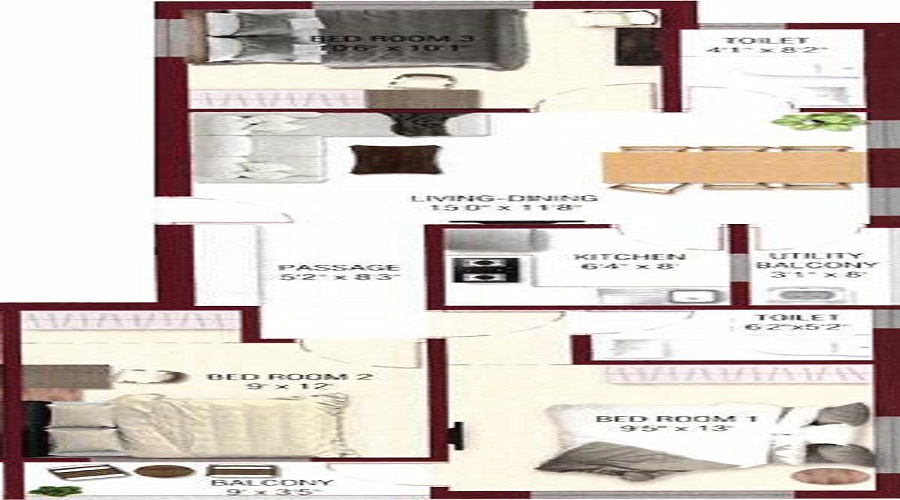 Danish Dera Co Operative Housing Society Floor Plan