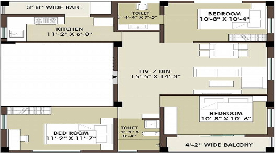Value DD100 Floor Plan