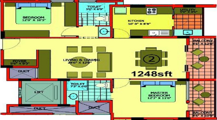 Pujitha Orchid Floor Plan