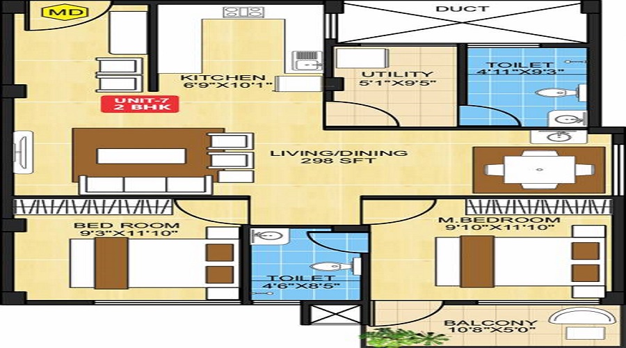 Vasumathi Fortune Floor Plan