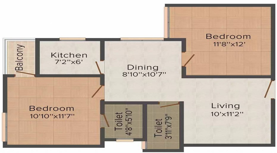 GPS Meena Genesis Floor Plan