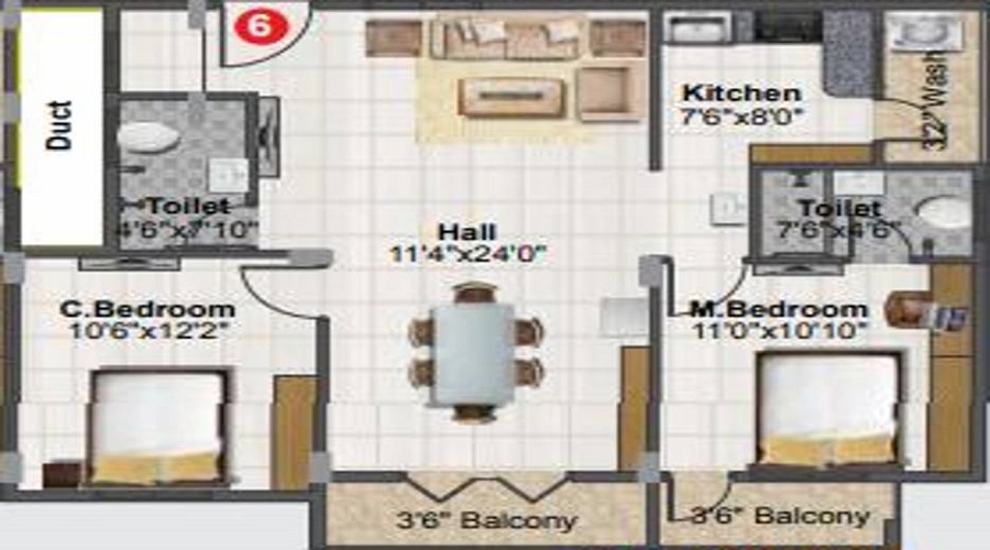 Platina Floor Plan