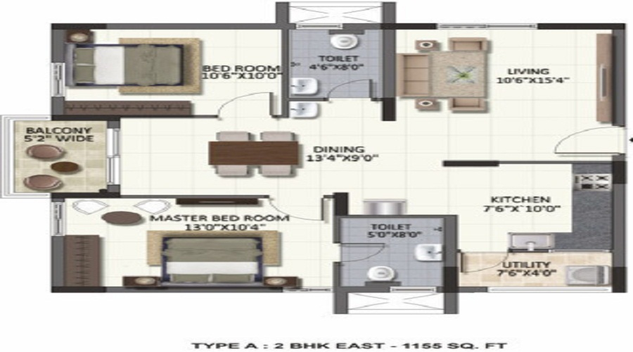 Ramky One Harmony Floor Plan