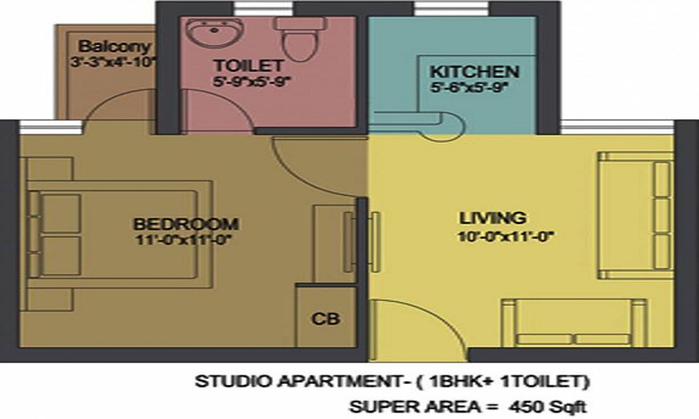 Yatharth Delhi Heights Floor Plan