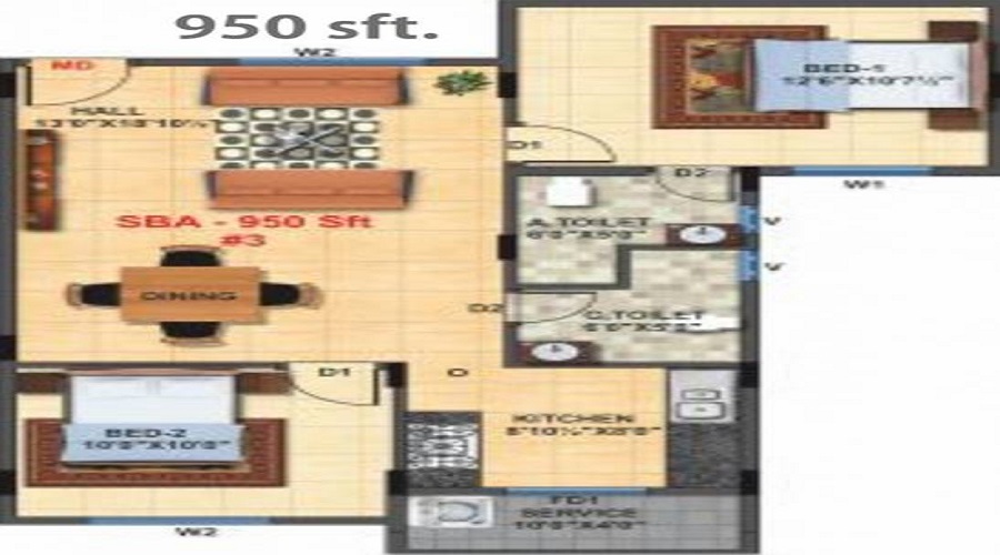 Breeze Floor Plan