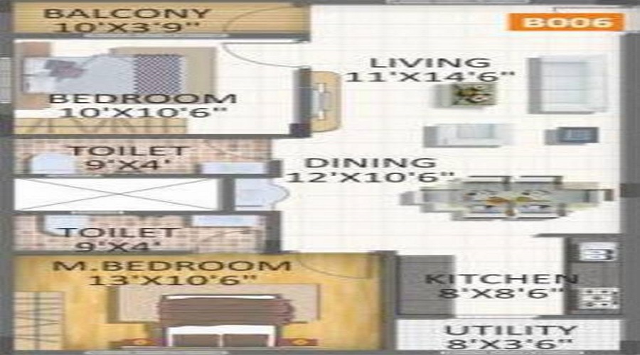 Trendsquare Precioso Floor Plan