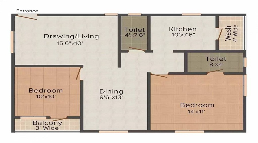 Ballas Splendour Park Floor Plan