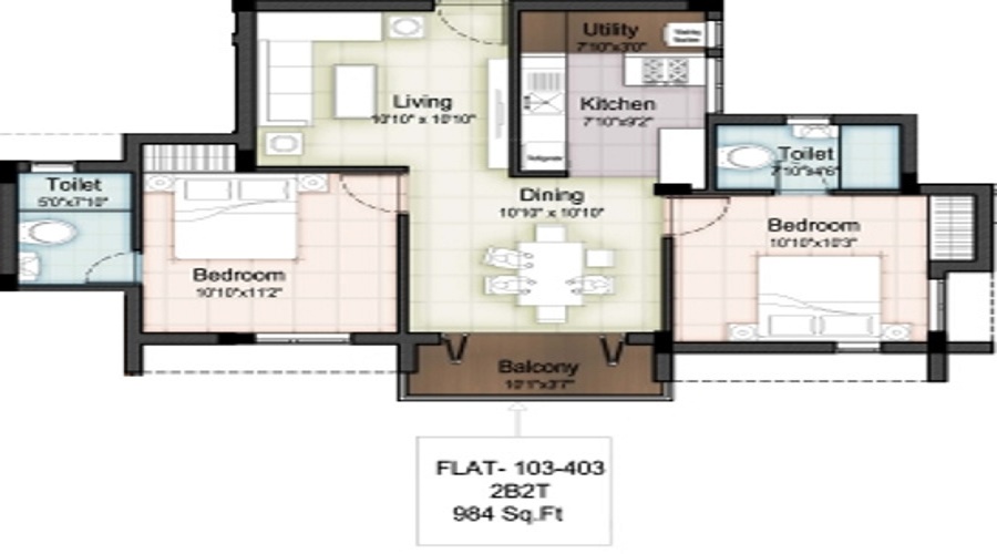 Palmera Garden Floor Plan