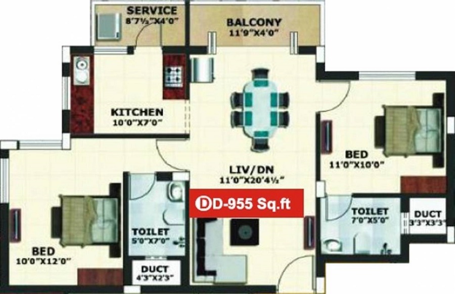 Caladium Floor Plan