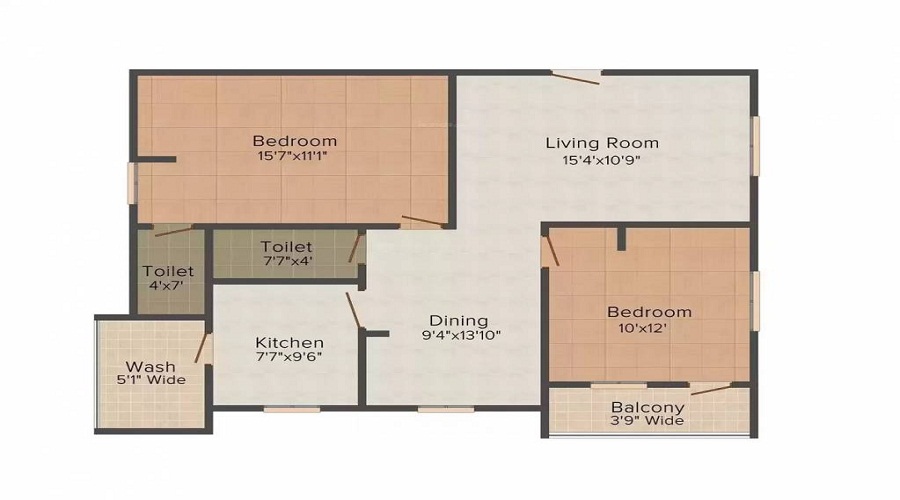 Oakridge Residency Floor Plan