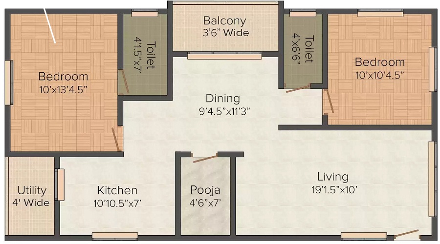Royal Pearl Floor Plan